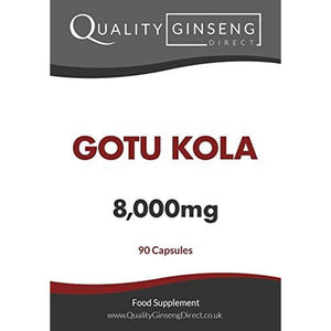 GOTU KOLA - 8,000Mg Capsules - Powerful Formula (90 Capsules)
