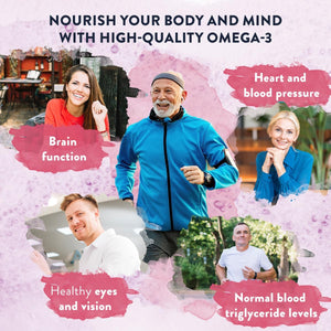 AAVALABS Omega 3 Fish Oil 2000Mg per Daily Dose (2 Softgels) - 1000Mg EPA + 500 Mg DHA per Dose - High Strength Omega 3 Fatty Acids Supplements - Molecularly Distilled - 120 Capsules - 60 Days Supply