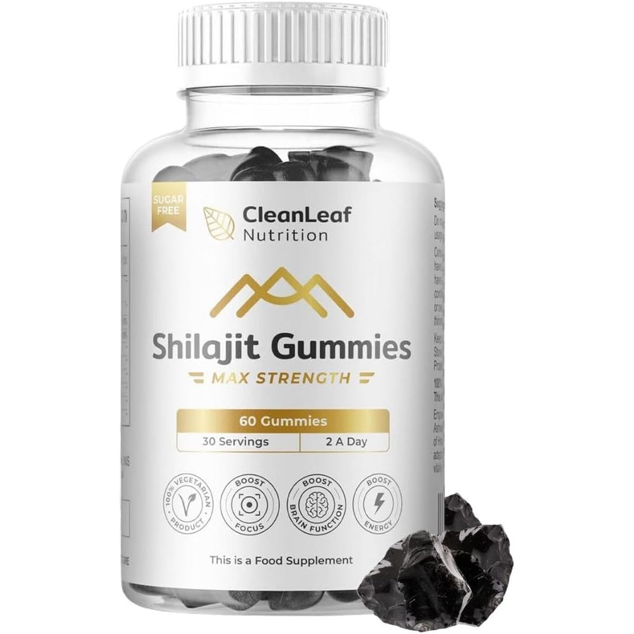 Shilajit Gummies – Extra Strength Formula | Sourced from Himalayan Shilajit | Naturally Rich in Fulvic Acid & 85+ Essential Minerals | Supports Energy, Vitality & Immunity | 60 Gummies
