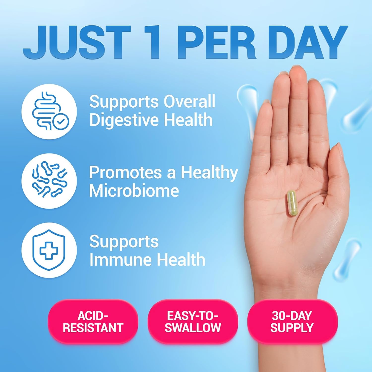 Dr. Berg Bio Cultures Complex Probiotics with Prebiotics | 60 Billion CFU | Prebiotic and Probiotic Supplements with Lactobacillus and Bifidobacterium Strains