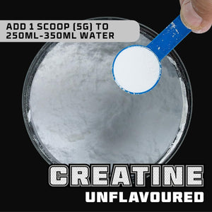 Beast | Creatine Monohydrate Powder 100 Servings (500G) 100% Pure Micronised Creatine Powder | Unflavoured