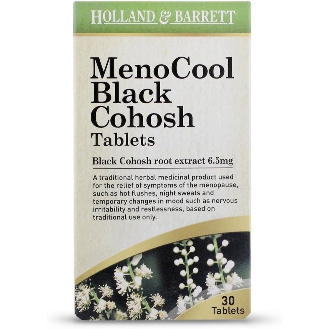 H&B MENOCOOL Black Cohosh TABS 30 CAPS