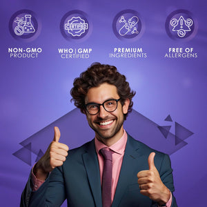 Ambrosial Iodine Supplement 5000Mcg with 7500 Mcg Potassium Iodide| High Strength Iodine Tablets | Natural Source of Iodine from Potassium Supplements & Iodide Tablets (Pack of 1-60 Tablets)