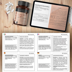 Ultracoll Marine Collagen 1000Mg X 180 Tablets (6 Months Supply). the Only Patented Anti-Aging Collagen Types I, II, III, and VII.