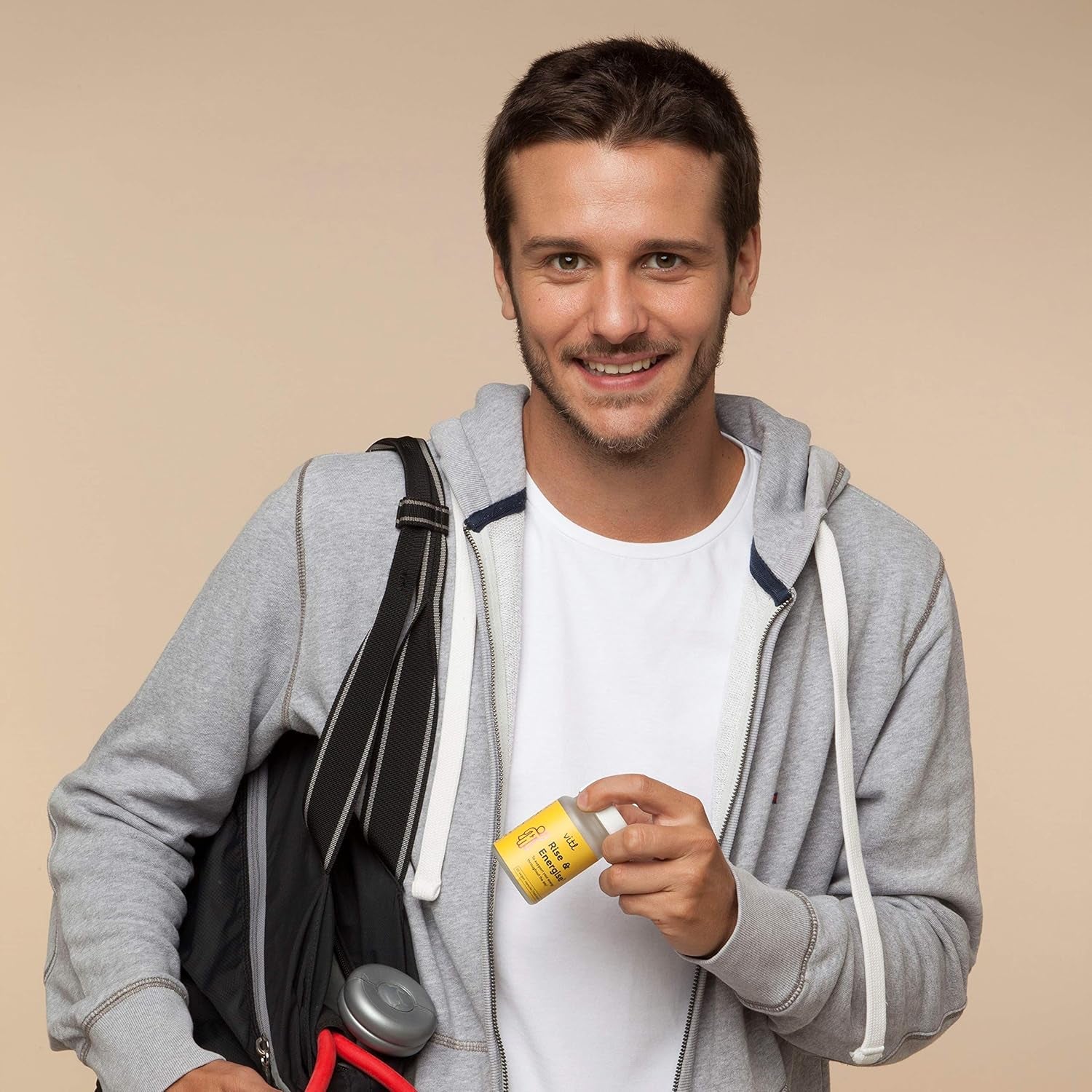 Vitl Rise & Energise Energy Boosting Supplement - 30 Vegan Capsules - with B Vitamins, Vitamin C & Korean Ginseng - Tiredness & Fatigue Fighting Minerals to Normalise Energy Metabolism