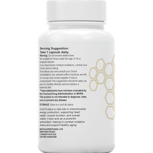 Ubiquinone Coenzyme Q10 400Mg | 120 High Strength Vegan Capsules | Liposomal High Absorption Coq10 1-A-Day Tablets | Coenzymeq10 Supplement | 4 Months Supply UK Company