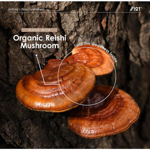 Reishi Mushroom Drops - High Strength 50% Polysaccharides Reishi Extract Supplement (Not Capsules) - 60Ml (1 Month Supply) - Vegan & Vegetarian Friendly - by Alpha01