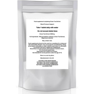 Blood Pressure Support - High Potency Natural Food Supplement Pills - 90 Day Supply