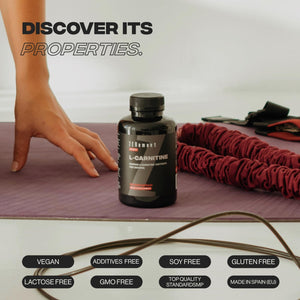 L-Carnitine 3000 Mg – 180 High-Dosage Capsules – for an Active Lifestyle – Vegan Capsules, Free from Gluten, Lactose & Soy – Sports Supplement – Zenement