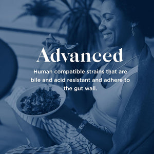 Biocare Bioacidophilus | 20 Billion LAB4 Live Bacteria | Food Supplement Suitable for Vegetarians and Vegans - 60 Capsules