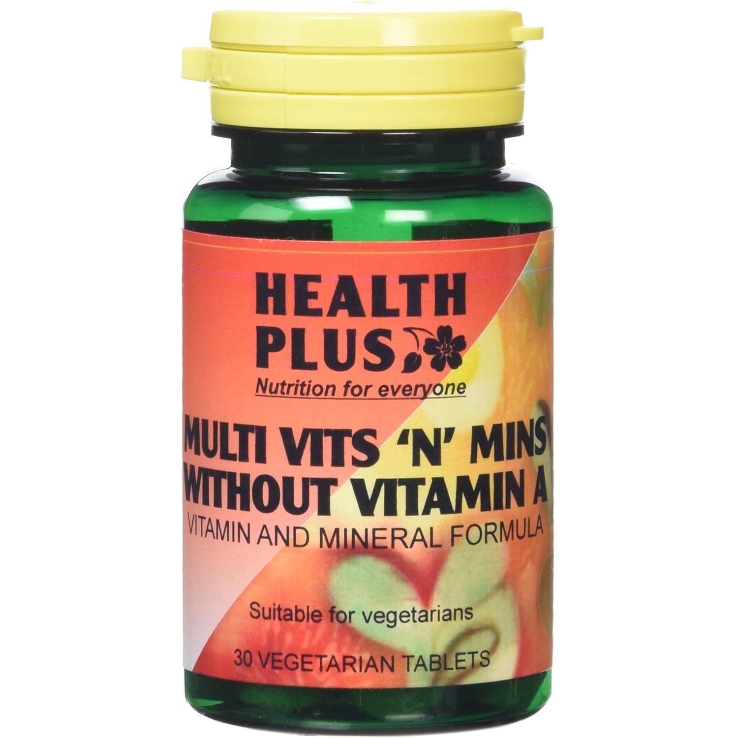 Health plus Multi Vits 'N' Mins without Vitamin a One-A-Day Multivitamin Supplement - 30 Tablets