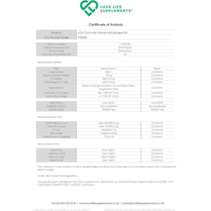 Curcumin 95 Advanced, 60 Capsules, High Strength Curcumin (The Active Component of Turmeric) with 95% Curcuminoids + Bioperine® (Black Pepper Extract), Vitamin D, Tomato and Ginger Root, GMP Approved