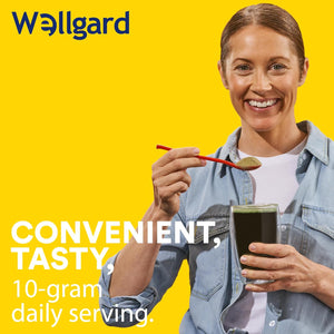 Wellgard Micro Greens 300 Grams – Greens Powder, 57 Ingredients, 84 Scientifically Proven Health Benefits, Super Greens Powder