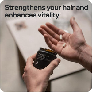 Sons Hair Growth Supplement - Multi-Vitamin Supplement & Minerals with Anagain, Marine Collagen & Biotin - Natural Ingredients to Promote Healthier Hair, 1 Month (60 Capsules). Made in Europe