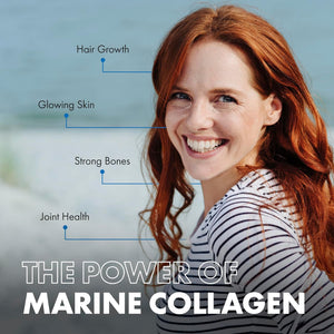 Marine Collagen Supplements for Women & Men 1200Mg | 120 High Strength Marine Collagen Capsules | Pure Superior Type 1 Hydrolysed with Hyaluronic Acid, Vitamins C, E, B12, Copper, Zinc and Iodine