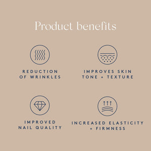 Dose & Co Marine Collagen Peptides with Vitamin C, Unflavoured - 221G Powder Supplement