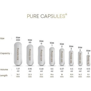 DR T&T Acid Resistant Delay Release Drcaps® Capsules Capsule Size000 Size 000 Clear (100)