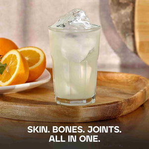 Bulk Collagen Powder with Peptides and Vitamin C Support for Skin and Joints - High Protein Supplement, Easy Mixing 500G.