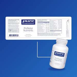Pure Encapsulations Prenatal Nutrients - Multivitamin and Mineral Complex for Pregnancy and Lactation - 120 Capsules