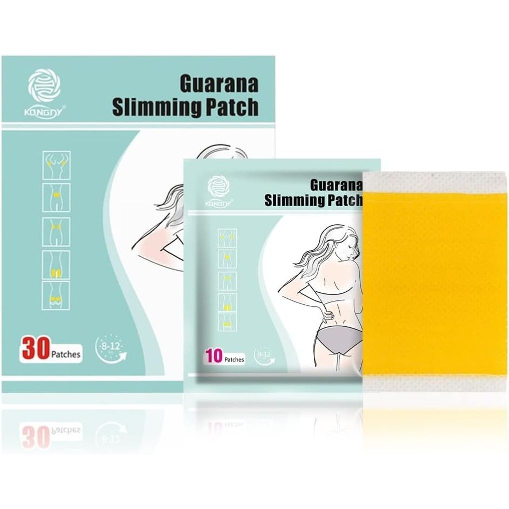 30 Extra Strong Slimming Patches Fast Active - Guarana Weight Loss Belly Fat Burner - Diet Patch Plaster for Women Weight Loss