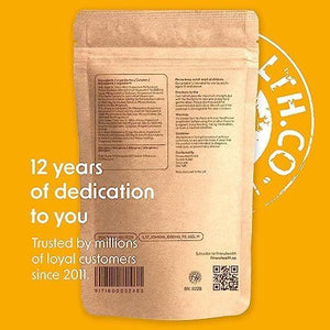 Fitness Health ST Johns Wort Tablets | Relief of Slightly Low Mood & Mild Anxiety | High Strength Supplement | Vegan Tablets & UK Made | High Strength St. John'S Wort Supplement | 1000MG (90 Tablets)