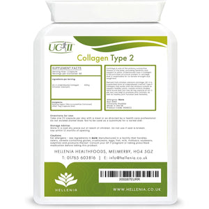 UC-II® Collagen Type 2-40Mg - 60 Capsules | Joint Support | Manufactured in the UK