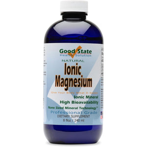 Good State | Liquid Ionic Magnesium | Dietary Supplement | Great for Digestive System | 96 Servings | 8 Fl Oz Bottle