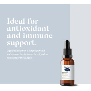 Biocare Nutrisorb Selenium | Liquid Selenium in a Purified Water Base | Antioxidant Support to Protect Cells from Oxidative Stress and Supports Immunity | Vegan Friendly - 15 Ml