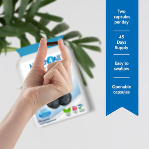 Health4All Black Walnut Hulls 2000Mg 90 Capsules, Strongest Black Walnut Green Hull Capsules for Intestinal Health, Cleanse & Detox, Vegan, Purest: No Additives | Made in UK