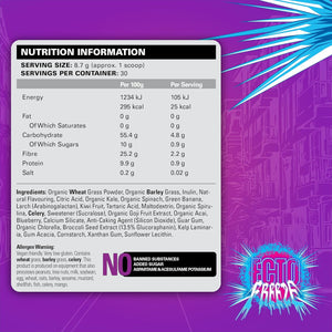 Ehplabs X Ghostbusters Frozen Empire: Oxygreens Super Greens Powder Superfood - Spirulina & Greens Supplement W/Prebiotic Fibre, Antioxidants & Immunity Support. Ecto Freeze (Grape Lollipop) 30 Serve