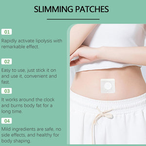 Weight Loss Patches - 30 Pieces Breathable Belly Stickers | Adaptable Tightening Body Abdomen Belly Tape | Weight Loss Slimmings Patches for Safe Fat Loss and Shaping during Daily Use