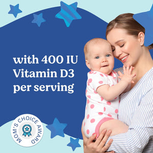 Lovebug Award Winning USDA Organic Multi Biotics for Infants & Babies | Multi-Strain 5 Billion CFU | Liquid Drops| with Added Vitamin D| | Ages 0-24 Months