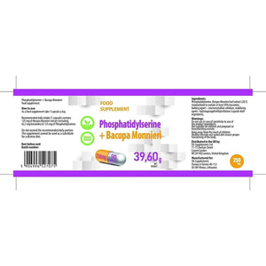 Hepatica Phosphatidylserine + Bacopa Monnieri 250Mg | 90 Vegan Capsules | High Strength Memory, Focus & Brain Support | 3Rd Party Lab Tested | Non-Gmo & Gluten-Free