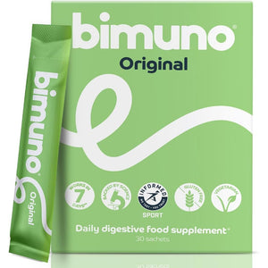 BIMUNO Prebiotic Fibre Supplement for Gut Health | High-Fibre Tasteless Soluble Powder | Supports Digestive Function | Suitable for Vegetarians | 30-Day Supply