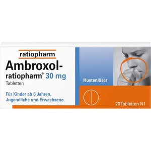 Ambroxol-Ratiopharm 30 Mg Hustenlöser Tabletten, 20 Pcs. Tablets
