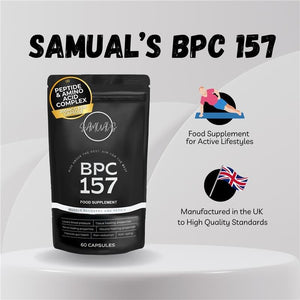 BPC 157 Capsules 200Mcg per Serving - Muscle Recovery and Tissue Repair, BPC-157 Oral Peptides Amino Acid Supplement, Supports Muscle Growth and Gut Health