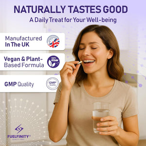 Organic Dandelion Root Capsules - 2000Mg - 100 Capsules - High Strength for Bloating & Water Retention- Fluid Balance with High Absorption- Supports Liver Detox & Fluid Balance - Fuelfinity® - Vegan