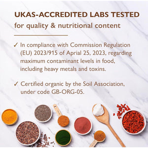 Sevenhills Wholefoods Organic Lion'S Mane Mushroom Powder 200G, 100% Fruiting Body for Tea Infusion, Coffee, Hot Chocolate, Soup, Vegan, Pure & Natural