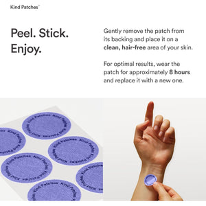 Kind Patches | Boost Patches | Daily Energy & Immune Function Support | Botanical Plant-Based Formula with Vitamins D3, a & B5 | 30 Vegan Patches
