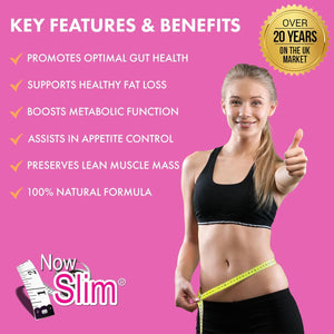 Now-Slim 3G Day-Time Fat Burner Slimming 84 Capsules– Natural Appetite Control & Metabolism Booster | L-Tyrosine, Green Tea & Energy Support – Vegan – Ideal for Workout & Active Lifestyle