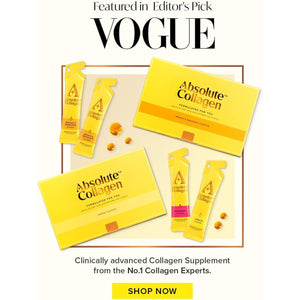 Absolute Collagen Marine Liquid Collagen Supplement for Women - 8000Mg Collagen in Each Sachet - New Raspberry Flavour - 14 Sachets per Box