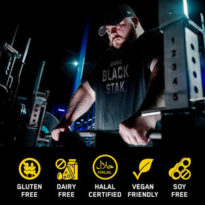 Applied Nutrition Black Stak - Complete Performance Complex - 30 All-In-One Sachets for Health and Immune Support with Multivitamins Antioxidants Aminos Minerals Enzymes and More