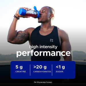 USN Creatine Anabolic 5000 – All-In-One Muscle Growth & Recovery Powder, 5000Mg Creatine Monohydrate + 3000Mg Bcaas, Low Sugar, Orange Flavour, 900G (30 Servings) - New Formula