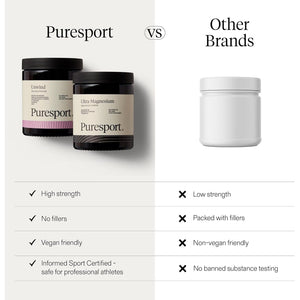 Puresport Ultimate Sleep Bundle | 1 X Ultra Magnesium (90 Capsules) & 1 X Unwind Nootropic (60 Capsules) | Improved Sleep Quality | Reduced Stress | Optimised Cognitive Performance | Supports Recovery