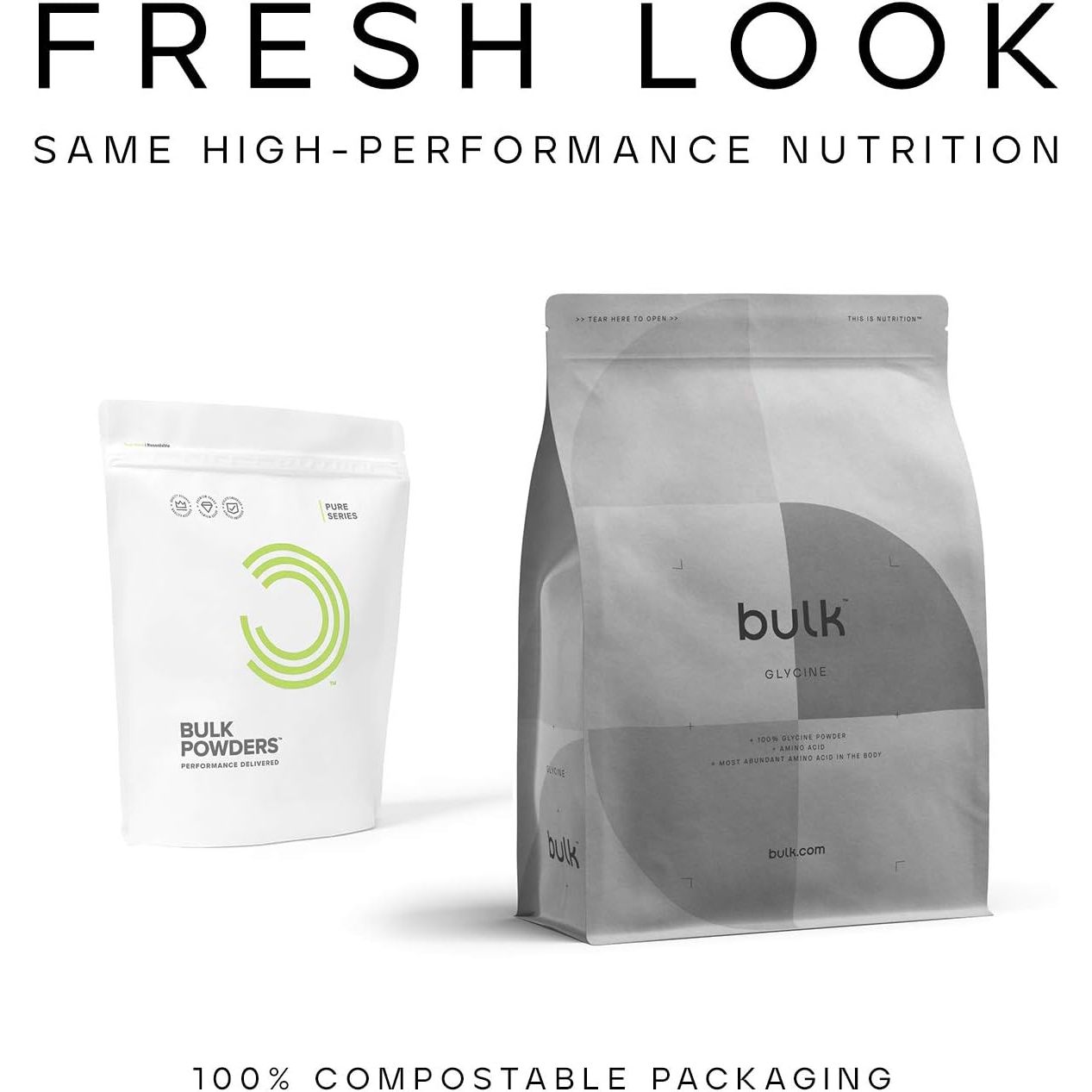 Bulk Glycine Powder, 500 G, Packaging May Vary