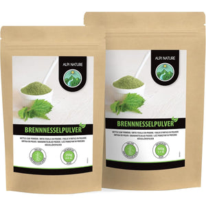 Alpi Nature Nettle Leaf Powder 250G 8.8 Oz, Dried and Ground Nettle Leaves, Urtica Dioica