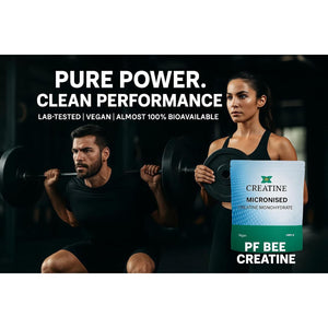 Premium 100% Pure Micronised Creatine Powder 400G. 80 Servings.. for Physical Performance and Muscle Power. Unflavoured.