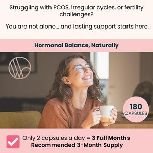 Inositol Supplement for Women (180 Capsules) 3 Month Supply | Myo-Inositol & D-Chiro 40:1 with Folic Acid & Vitamin D | PCOS, Hormone Balance, Pre Conception Fertility & Ovulation Support