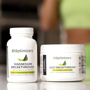 Bioptimizers Magnesium Breakthrough Supplement | Has 7 Forms of Magnesium: Glycinate, Malate, Citrate, and More | Natural Sleep and Brain Supplement | 60 Capsules