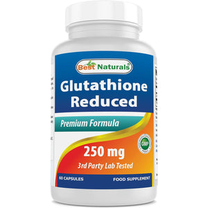 Best Naturals L-Glutathione 250 Mg 60 Capsules